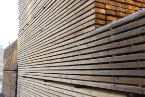 Thermo treated wood